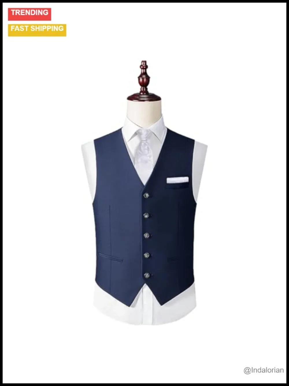 Silk Self-Tied Necktie and Pocket Square Set for Boys Ages 8-14